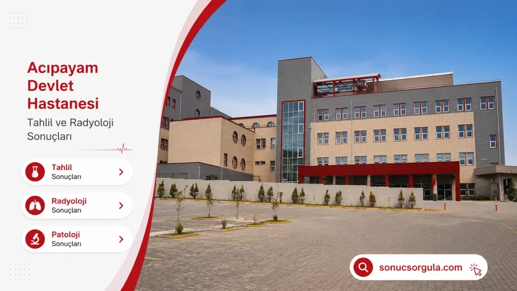 Acıpayam Devlet Hastanesi