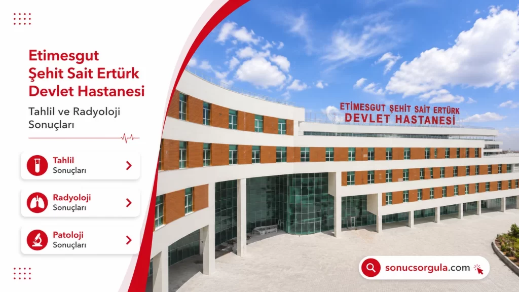 Etimesgut Şehit Sait Ertürk Devlet Hastanesi