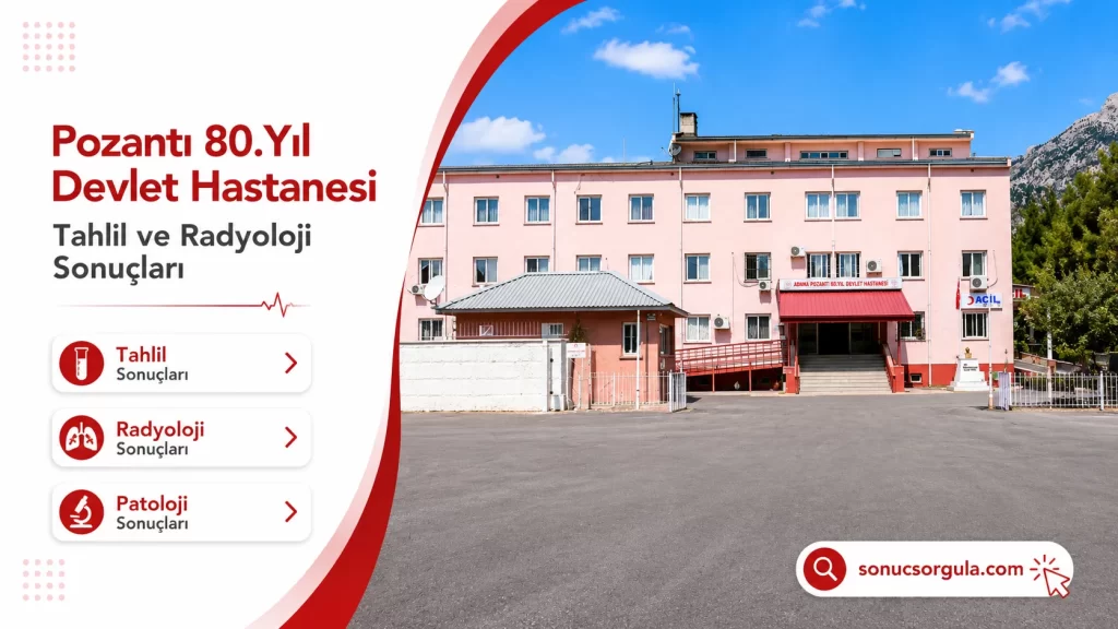 Pozantı 80.Yıl Devlet Hastanesi