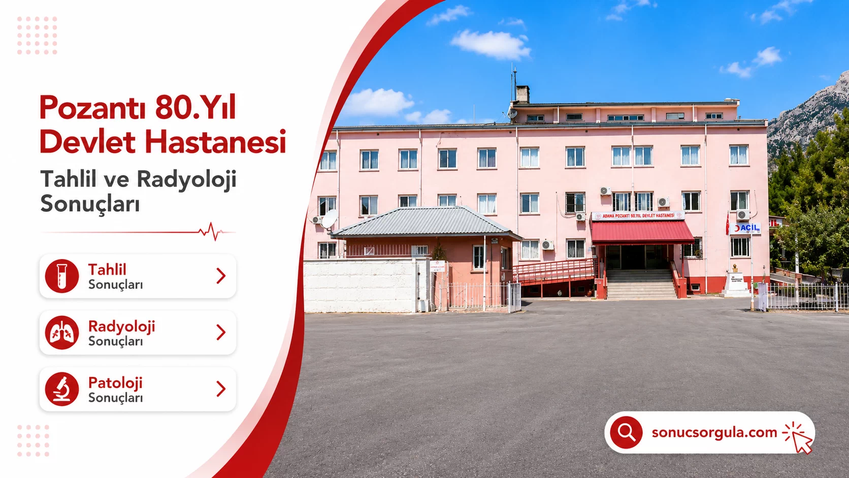 Pozantı 80.Yıl Devlet Hastanesi