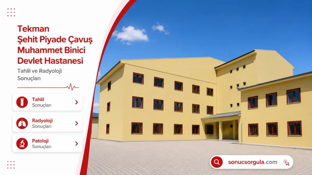 Tekman Şehit Piyade Çavuş Muhammet Binici Devlet Hastanesi