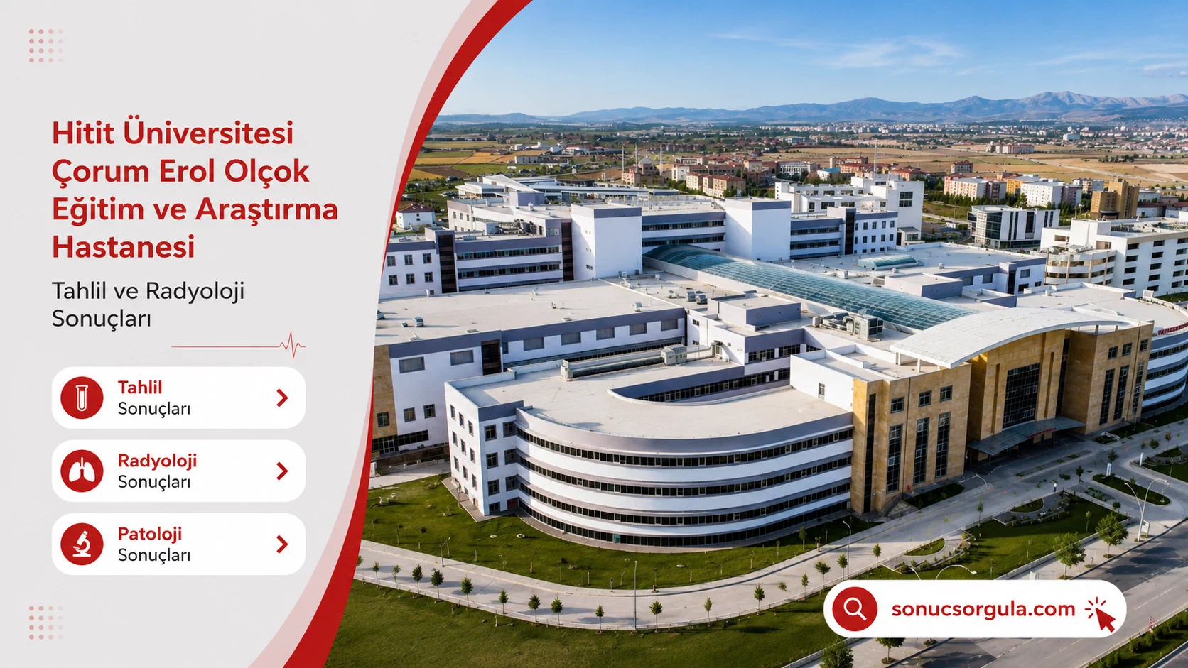 Hitit Üniversitesi Çorum Erol Olçok Eğitim ve Araştırma Hastanesi