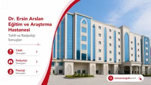 Dr. Ersin Arslan Eğitim ve Araştırma Hastanesi
