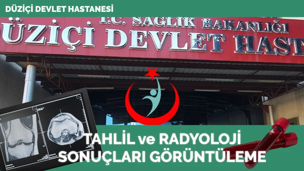 Düziçi Devlet Hastanesi