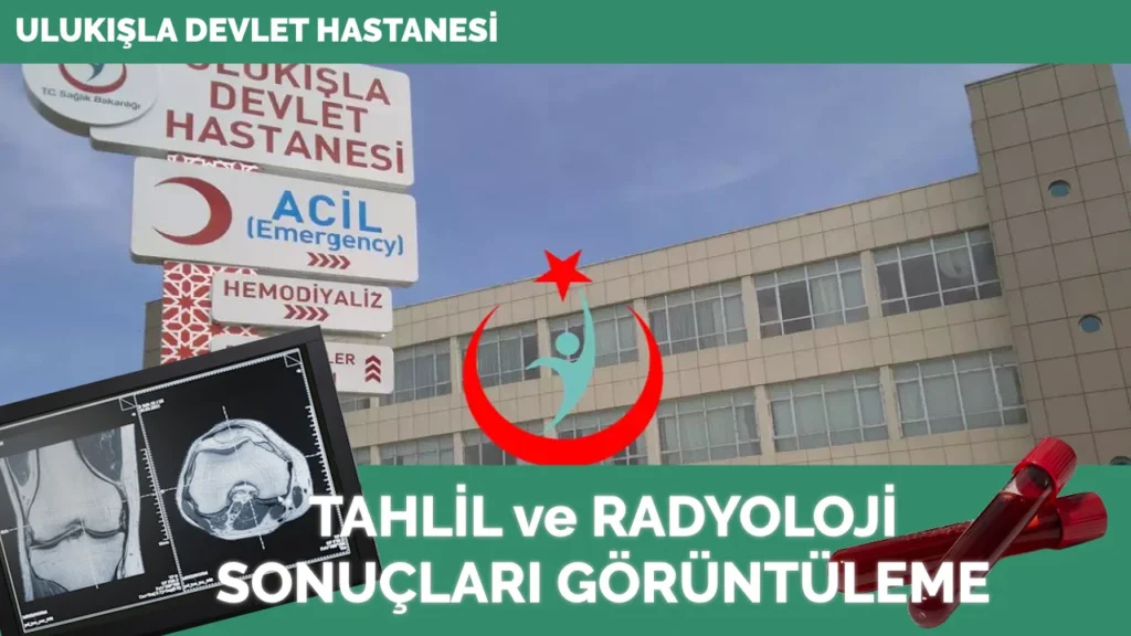 Ulukışla Devlet Hastanesi