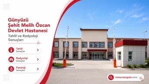 Günyüzü Şehit Melih Özcan Devlet Hastanesi