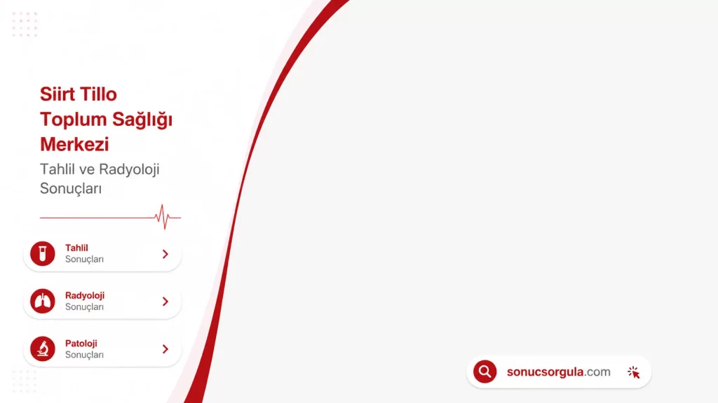 Tillo Aile Toplum Sağlığı Merkezi 