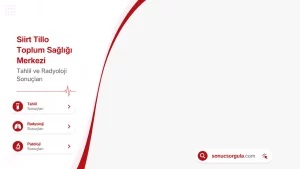 Tillo Aile Toplum Sağlığı Merkezi