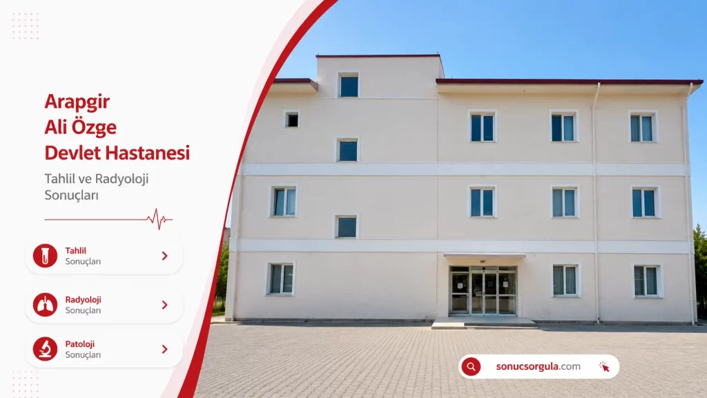 Arapgir Ali Özge Devlet Hastanesi