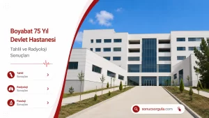Boyabat 75.Yıl Devlet Hastanesi