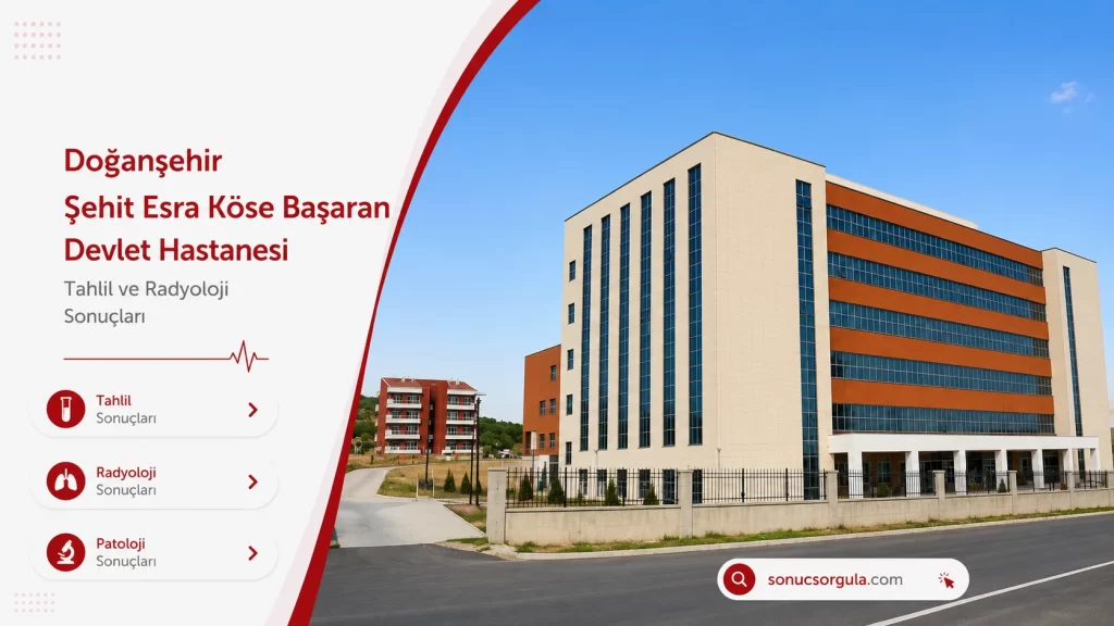 Doğanşehir Şehit Esra Köse Başaran Devlet Hastanesi