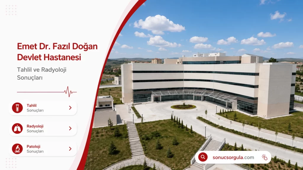 Emet Dr. Fazıl Doğan Devlet Hastanesi