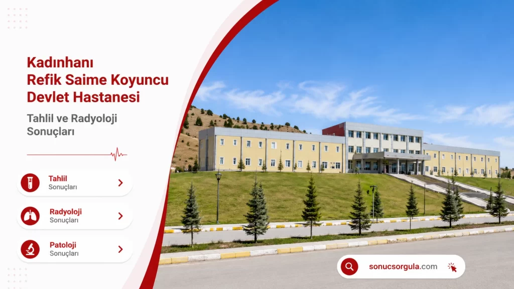 Kadınhanı Refik Saime Koyuncu Devlet Hastanesi