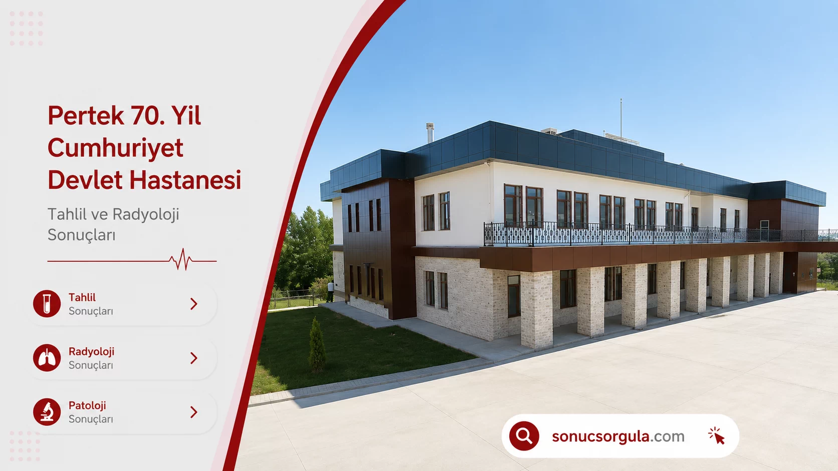 Pertek 70. Yil Cumhuri̇yet Devlet Hastanesi