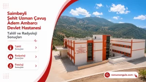 Saimbeyli Şehit Uzman Çavuş Adem Ambarcı Devlet Hastanesi