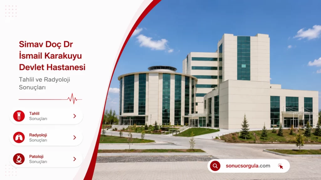 Simav Doç Dr İsmail Karakuyu Devlet Hastanesi