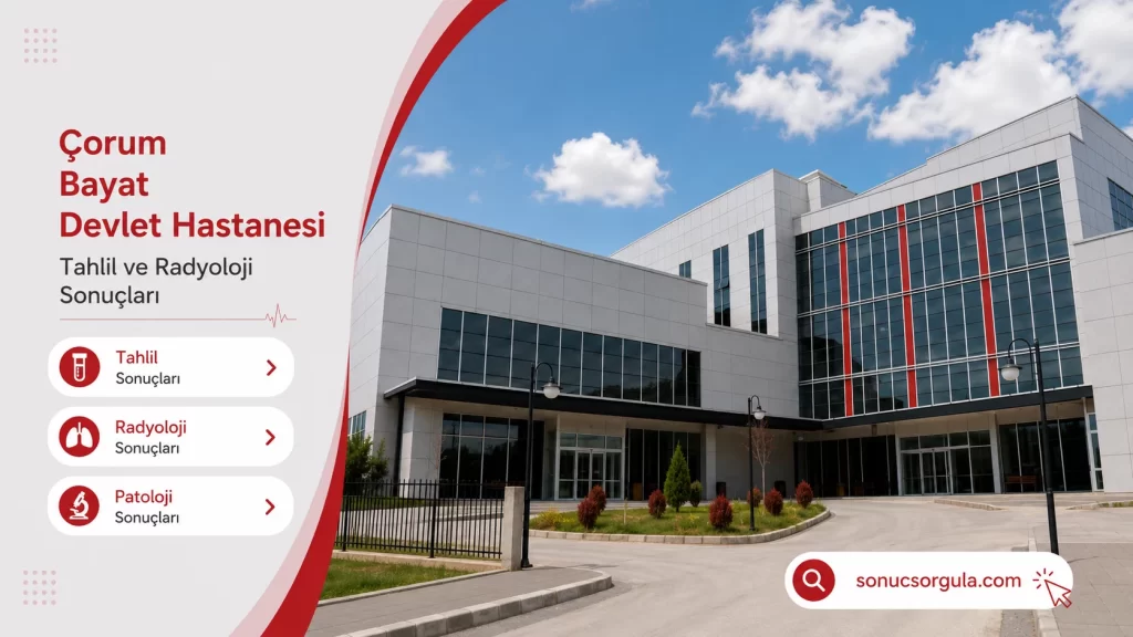 Çorum Bayat Devlet Hastanesi