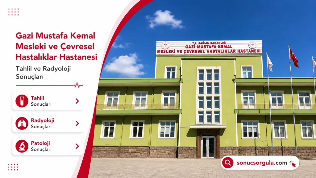 Gazi Mustafa Kemal Mesleki ve Çevresel Hastalıklar Hastanesi