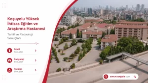 Koşuyolu Yüksek İhtisas Eğitim ve Araştırma Hastanesi