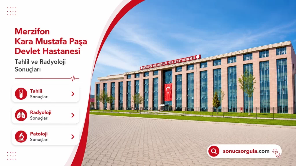 Merzifon Kara Mustafa Paşa Devlet Hastanesi