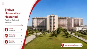 Trakya Üniversitesi Hastanesi